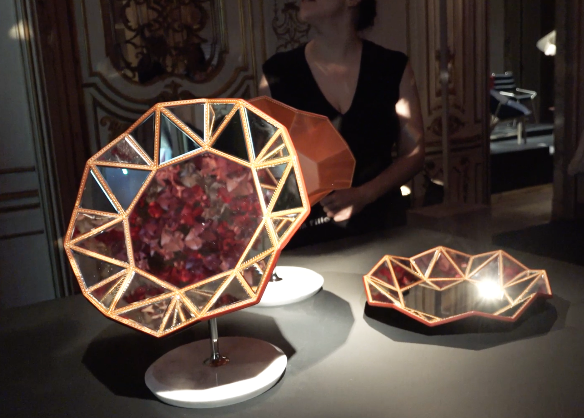 Marcel Wanders' Diamond Mirror for Les Petits Nomades by Louis Vuitton